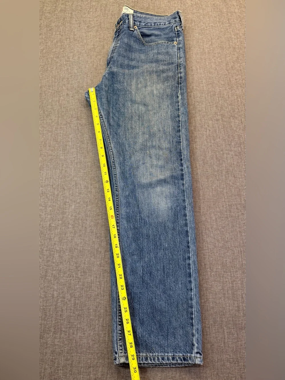 Levi's Men’s Light Blue Relaxed Straight Jeans 33X30